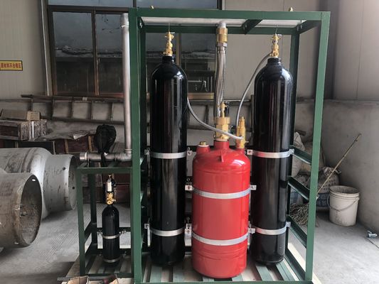 Chất lượng  90Ltr 120Ltr 245Ltr Piston Flow Type Clean Agent Fire Suppression System FM200 Nhà máy