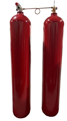 Chất lượng  Electrically Non-Conductive CO2 Fire System 1448mm CO2 Gas Bottle In Power Room Nhà máy