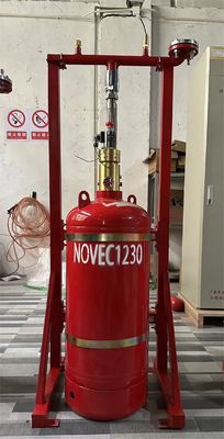 Chất lượng  40L Enclosed Flooding Novec 1230 Fire Suppression System Without Pollution For Storage Room Nhà máy