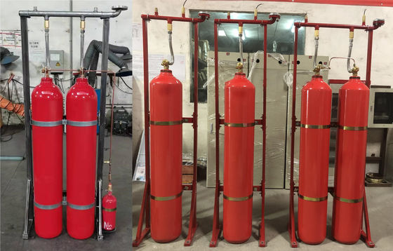 Chất lượng  70Ltr Carbon Dioxide Fire Extinguishing Systems CO2 Automatic Fire Extinguisher 5.7MPa Nhà máy