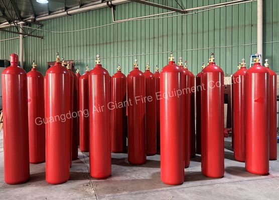 Chất lượng  150-300 Bar Inert Gas Fire Suppression System Cylinder Manufacturer Nhà máy
