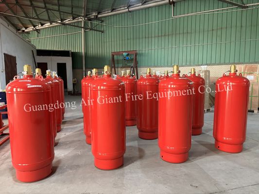 Chất lượng  Cylinder For Environment-Friendly FM200 Fire Suppression System Museum Nhà máy