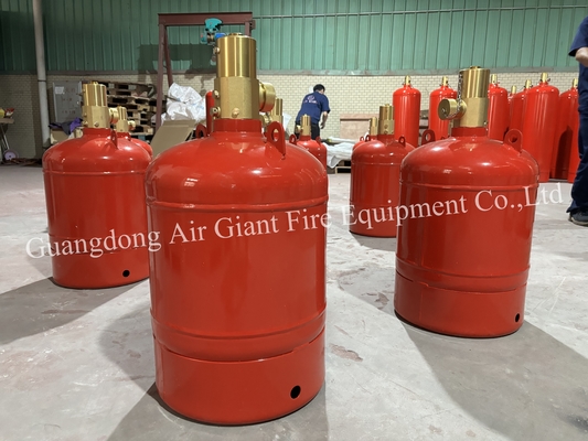 Chất lượng  Cylinder For FM200 Fire Extinguishing System Without Pollution For Library Nhà máy