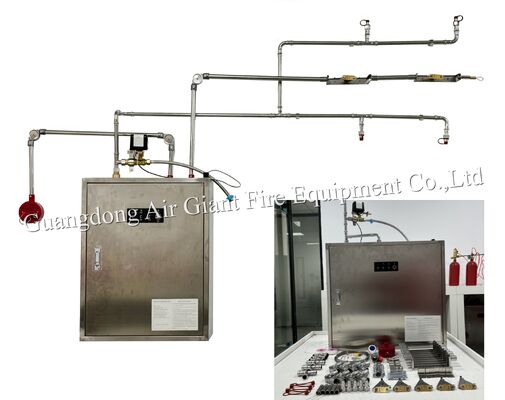 Chất lượng  Fully Automatic Kitchen Fire Suppression System Nhà máy