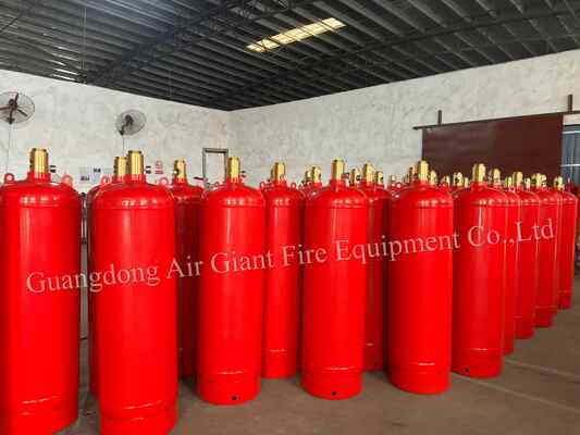 Chất lượng  HFC227ea fire suppression system cylinder for telecommunication room Nhà máy