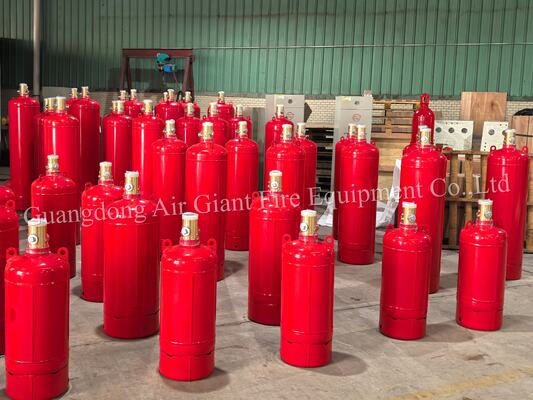 Chất lượng  High-quality FM200 Fire Extinguishing System Cylinder Without Residue For Telecommunication Room Nhà máy