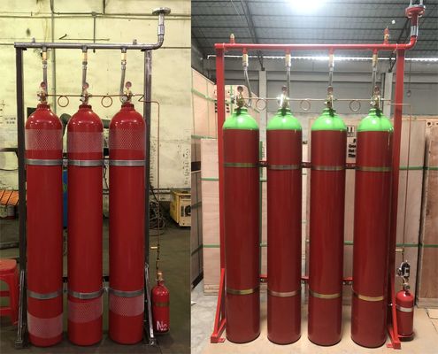 Hệ thống khí trơ 80Ltr 140Ltr Argonite IG55 để chữa cháy