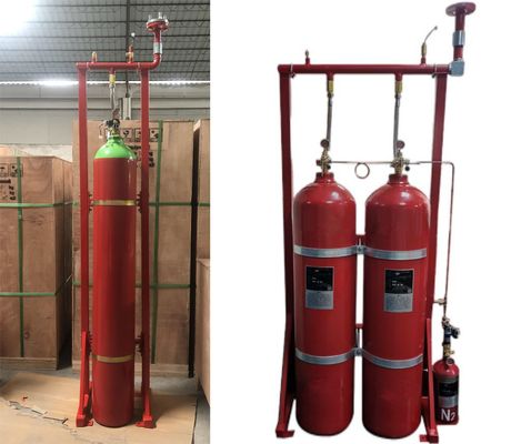 Lũ lụt kèm theo Hệ thống IG55 Hệ thống triệt tiêu Argonite 140L