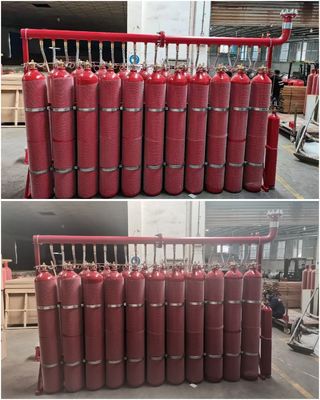 Hệ thống chữa cháy bằng khí trơ 80Ltr Inergen IG541 cho buồng không phản xạ