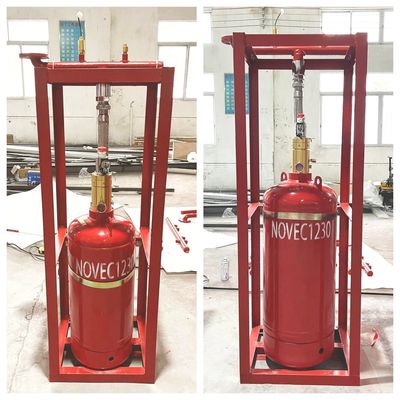 Bình chữa cháy xách tay hệ thống 40L 70L 100L Novec 1230 DC 24V 1.6A