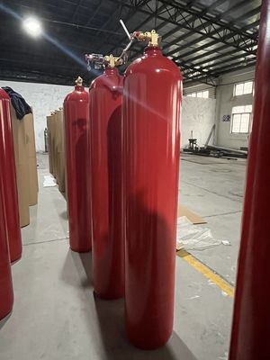 Hệ thống chữa cháy Co2 Xi lanh khí 70Ltr Co2 trong phòng ắc quy