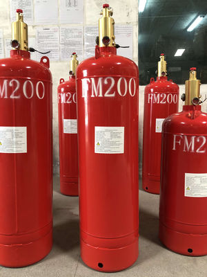 Hệ thống khí 106L 120L 147L FM200 Xi lanh FM 200 đang lưu trữ