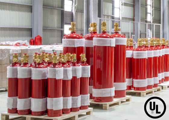 Hệ thống dập lửa màu đỏ cho buồng anhô không ăn mòn HFC227ea
