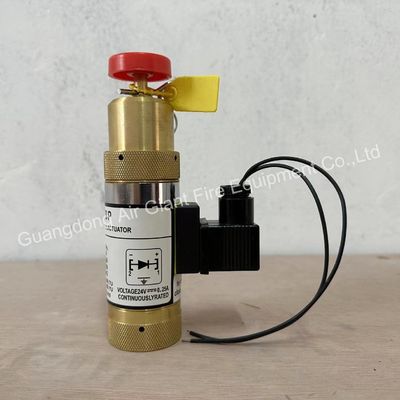 Động cơ điện điện được lắp đặt trên xi lanh Hệ thống dập lửa không ăn mòn NOVEC 1230