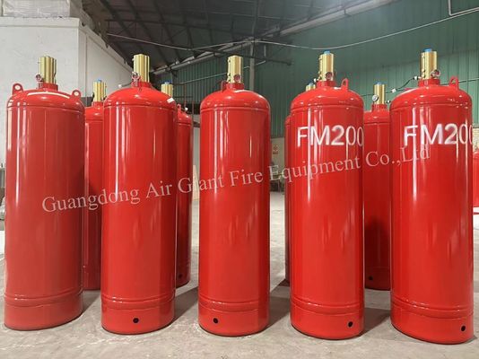 Thùng chứa hệ thống dập lửa FM200 chất lượng cao mà không gây ô nhiễm cho phòng điện