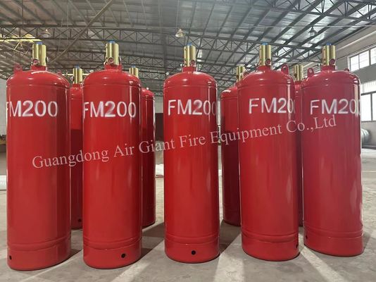 Đàn can cho hệ thống dập lửa FM200 thân thiện với môi trường cho phòng lưu trữ