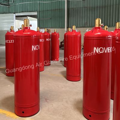 Đơn vị hóa thạch Cylinder Of The Non-corrosive Novec1230 hệ thống dập lửa không còn dư lượng