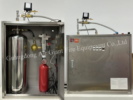 Thiết bị dập lửa bếp điện từ hoàn toàn tự động