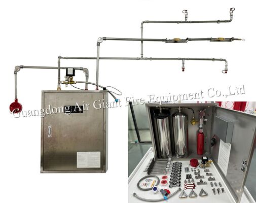 Hệ thống dập lửa hoàn toàn tự động cho nắp bếp thương mại