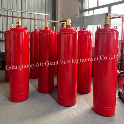 Environment-friendly HFC227ea Fire Suppression System Cylinder Without Pollution For Storage Room