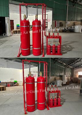 HFC227ea Hệ thống dập lửa không ô nhiễm cho phòng máy chủ