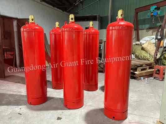 Hệ thống dập lửa không ăn mòn FM200 Lôi không ô nhiễm cho phòng lưu trữ